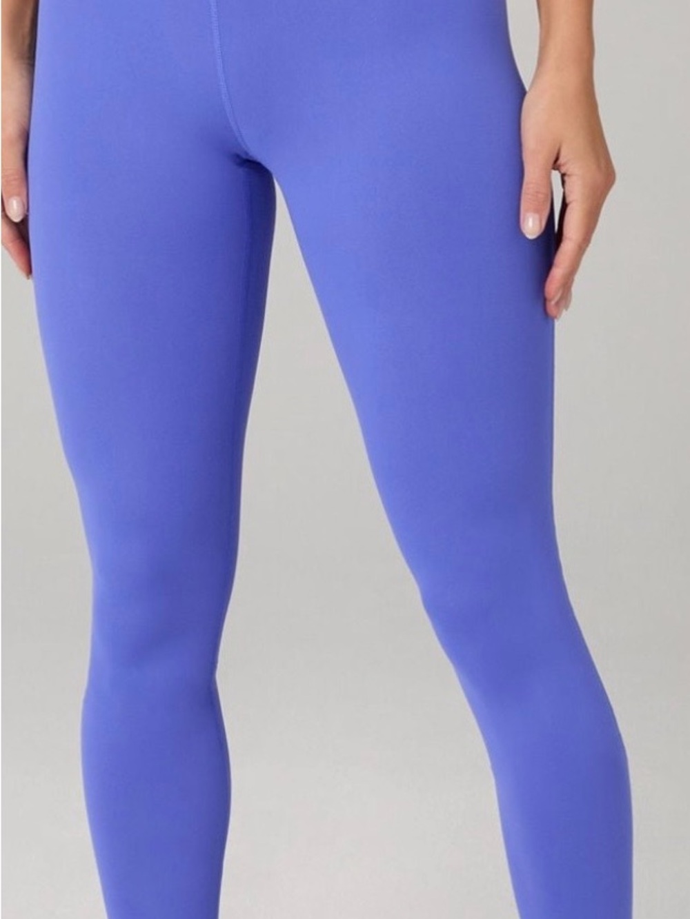 NWT Fabletica Sleek High-Rise Performance Leggings in Periwinkle